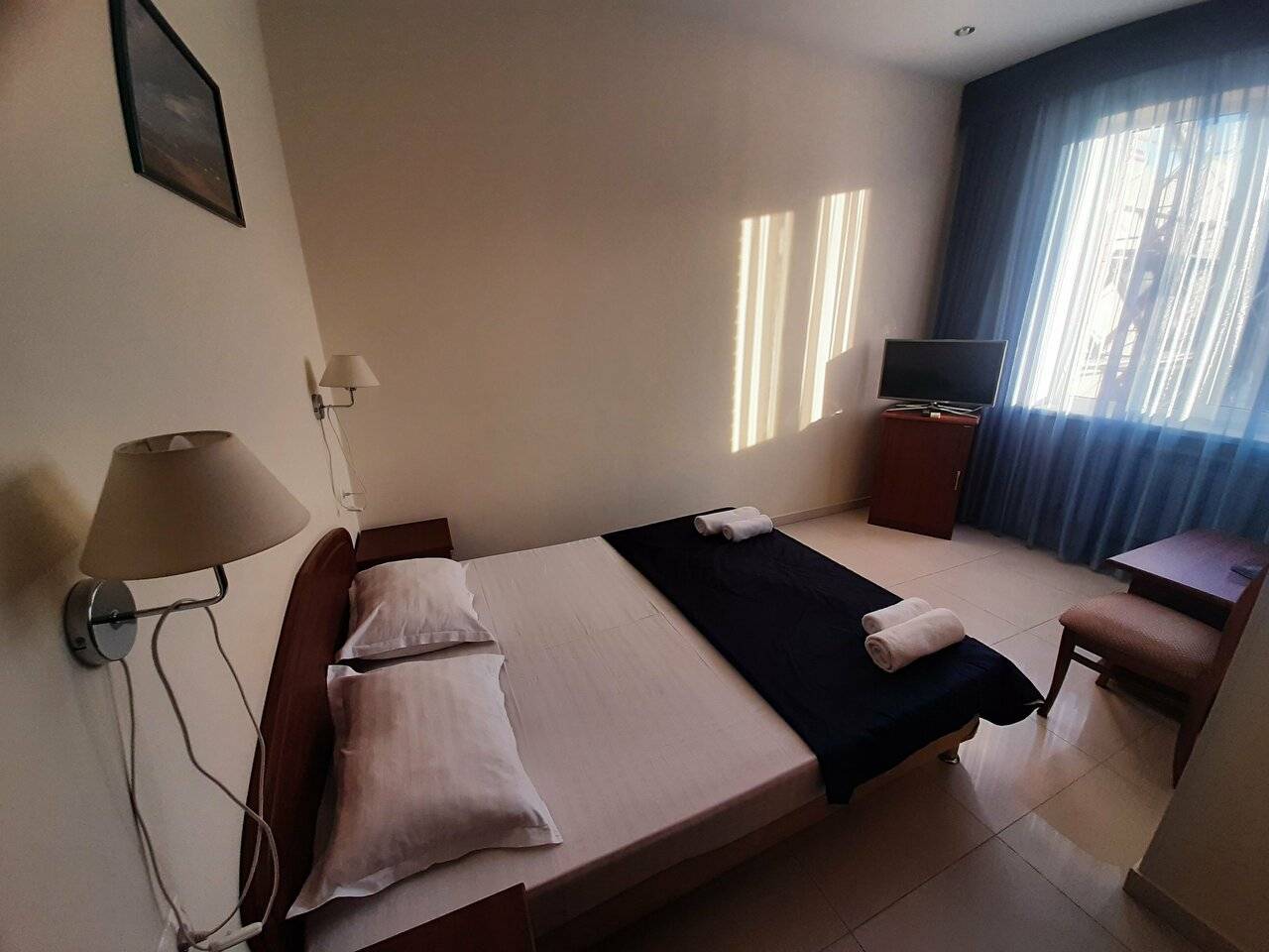 Двухместный номер с 1 кроватью и видом на горы